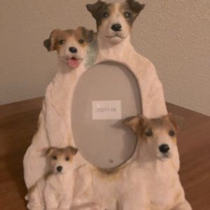 Jack Russell Ceramic Picture Frame